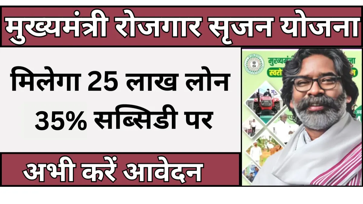 Mukhya Mantri Swarojgar Yojana 2025: Get Up to 35% Subsidy & ₹25 Lakh Loan – Don’t Miss Out