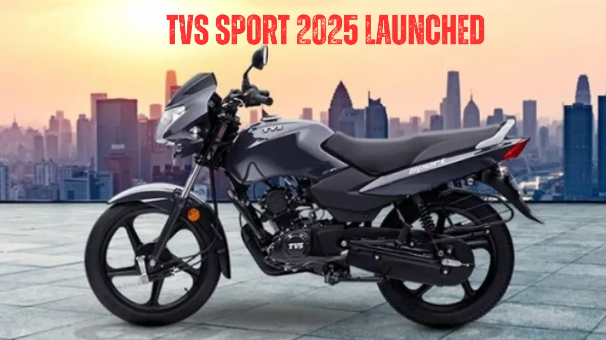 TVS Sport 2025 Launched at ₹59,881 – Best Mileage Bike Under ₹60,000?